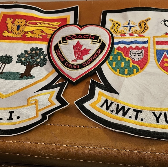 Vintage 1980's P. E. I Large Stitched Patch | Size OS - Picture 7 of 7